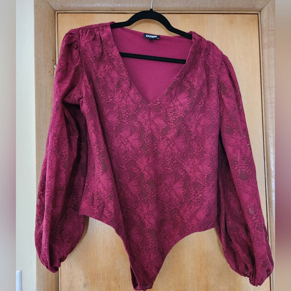 Express bodysuit red XL
